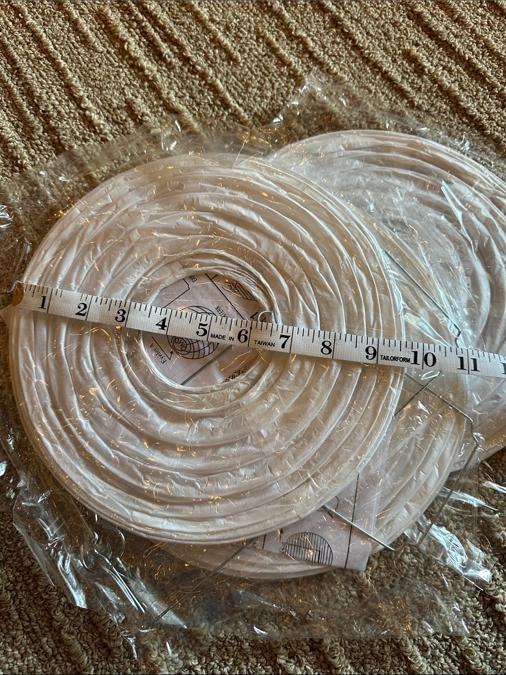 White Paper Lanterns 9”- 20 Pack